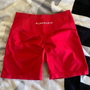 ALPHALETE AMPLIFY SCRUNCH SHORTS SZ SMALL
